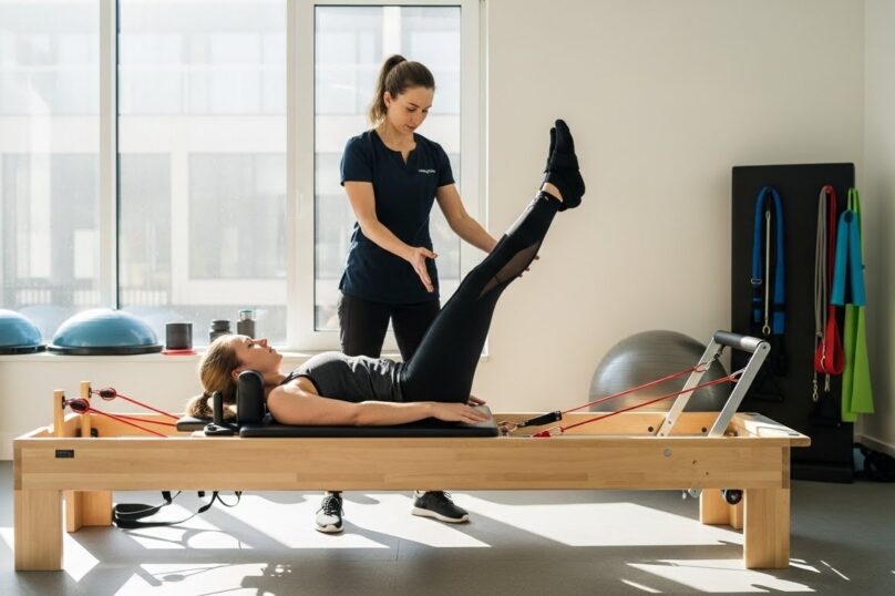 Fizyoterapist Eşiliğinde, Reformer Aleti ile Klinik Pilates